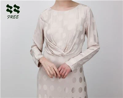 latest design with some pleats in center front